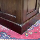 English mahogany bedside table from the 1930s