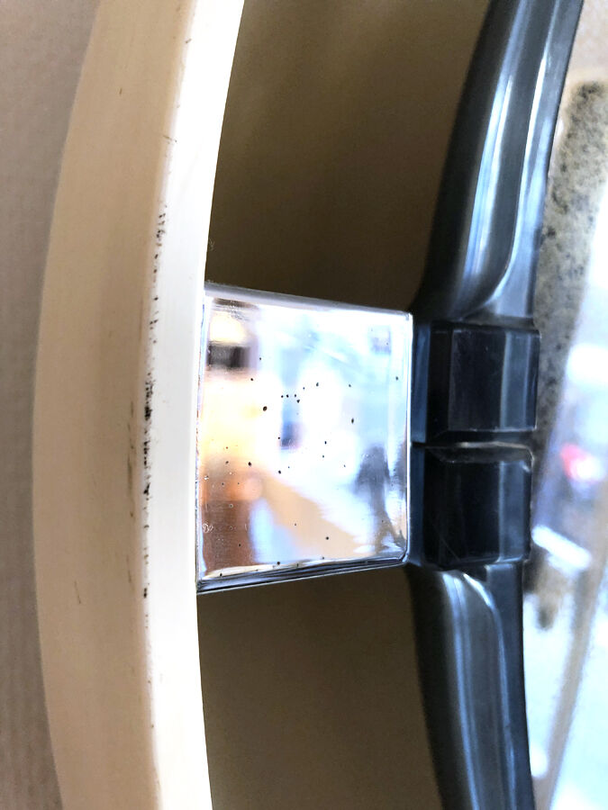 Vintage bathroom mirror Allibert, 1970