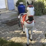 Sulky pedal horse