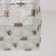 Pair of Glass Cube Pendants for Kamenický Šenov, 1970s