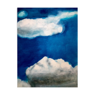 Painting "The clouds"