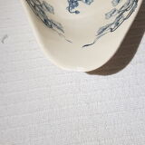 Set of 2 earthenware raviers of Sarreguemines model Jeannette, iron earth