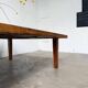 1940 marquetry oak coffee table