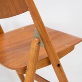 Set of 4 Egon Eiermann SE18 Folding Chairs