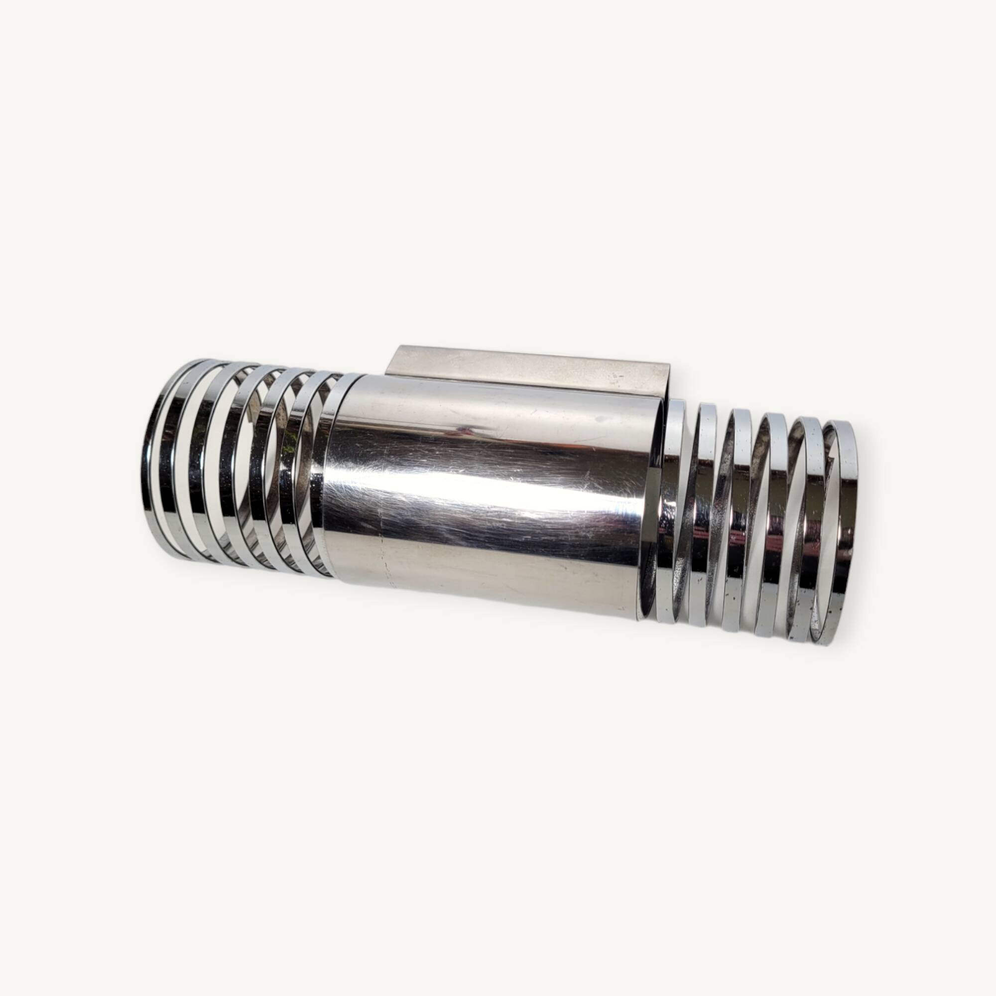 Vintage spring wall lamp 1970