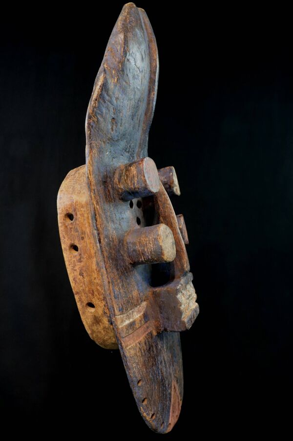Art Africain Afrique Tribal - Masque Grebo - Côte d'ivoire - 523 cm