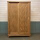 Armoire coulissante vintage en chêne