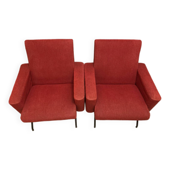 Fauteuils rouge vintage