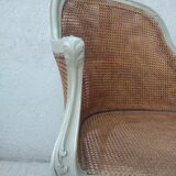 Salon Louis XV with double patinated cannage