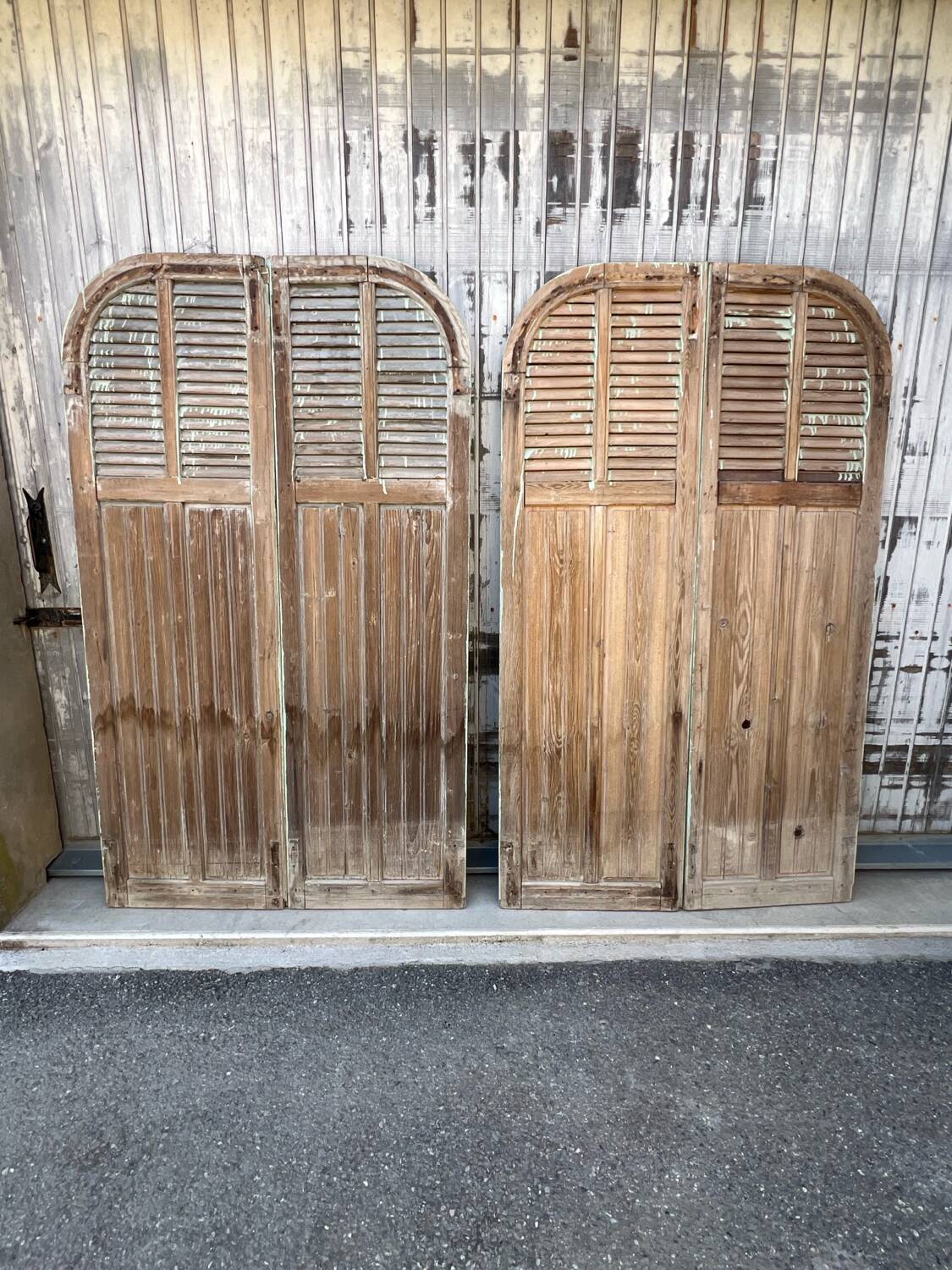 Pairs of shutters