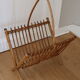 Rattan magazine holders
