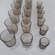 18 smoked brown walking glasses