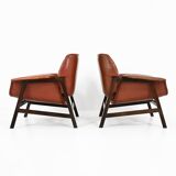Set of 2 “849” Armchairs by Gianfranco Frattini for Cassina, 1950s