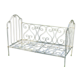 Child bench in ideal wrought iron garden
