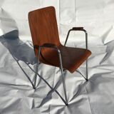 Lot de 4 chaises en teck scandinave