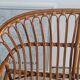 Rattan bench, 1970s