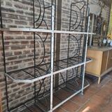 Art deco iron bakery shelf