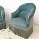 Pair of armchairs blue