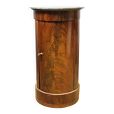Empire bedside table in mahogany, 19th century.