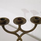 Swedish brass chandelier 1960