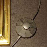 Lacquered wood lamp