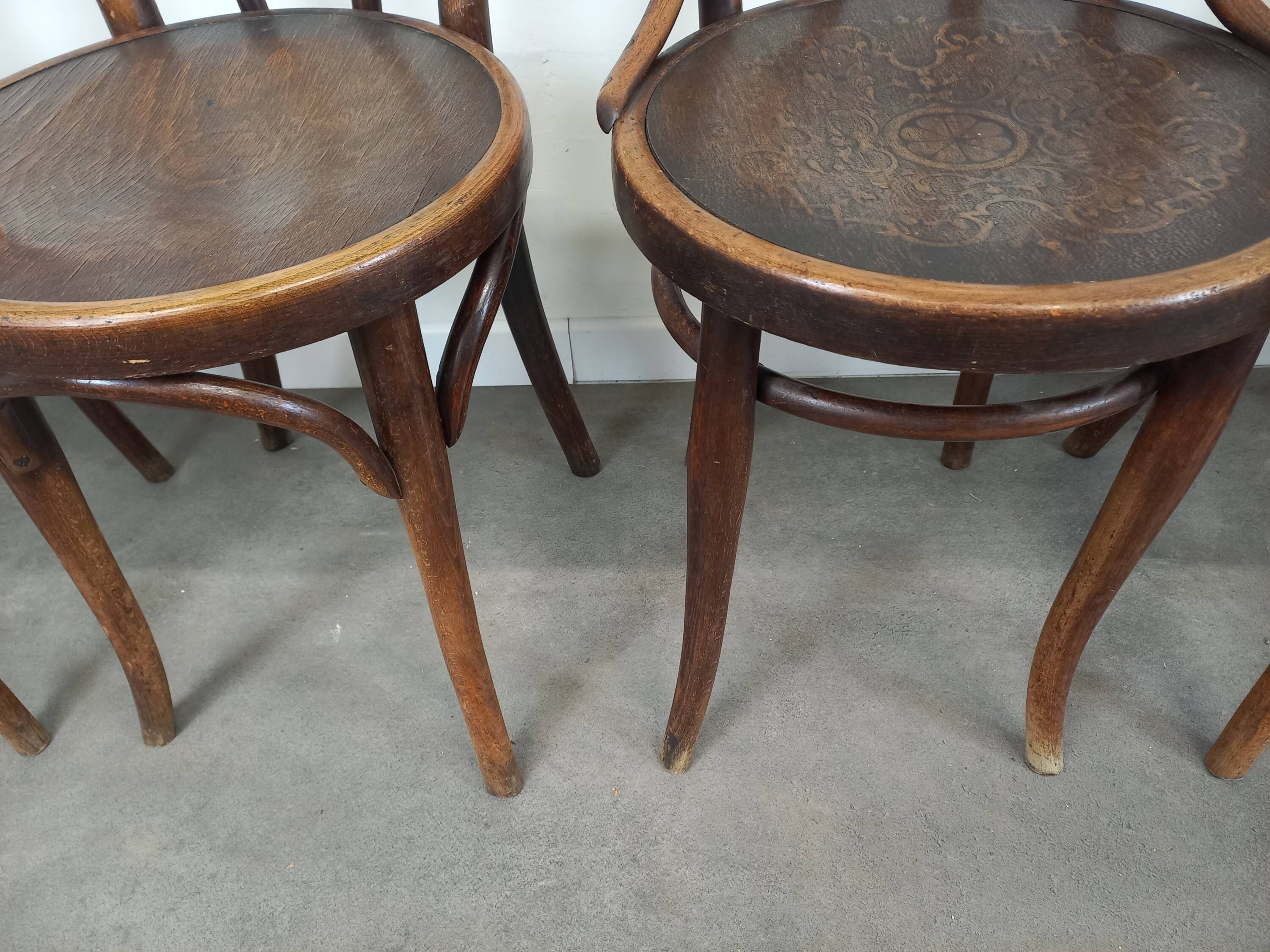 Thonet Bistro Chairs, Set of 6