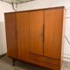 Armoire scandinave vintage en teck