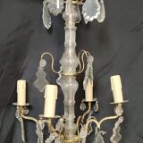 Old chandelier pampilles