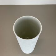 Large 32cm Op Art Vase Vase Heinrich Fuchs for Hutschenreuther, Germany, 1970s