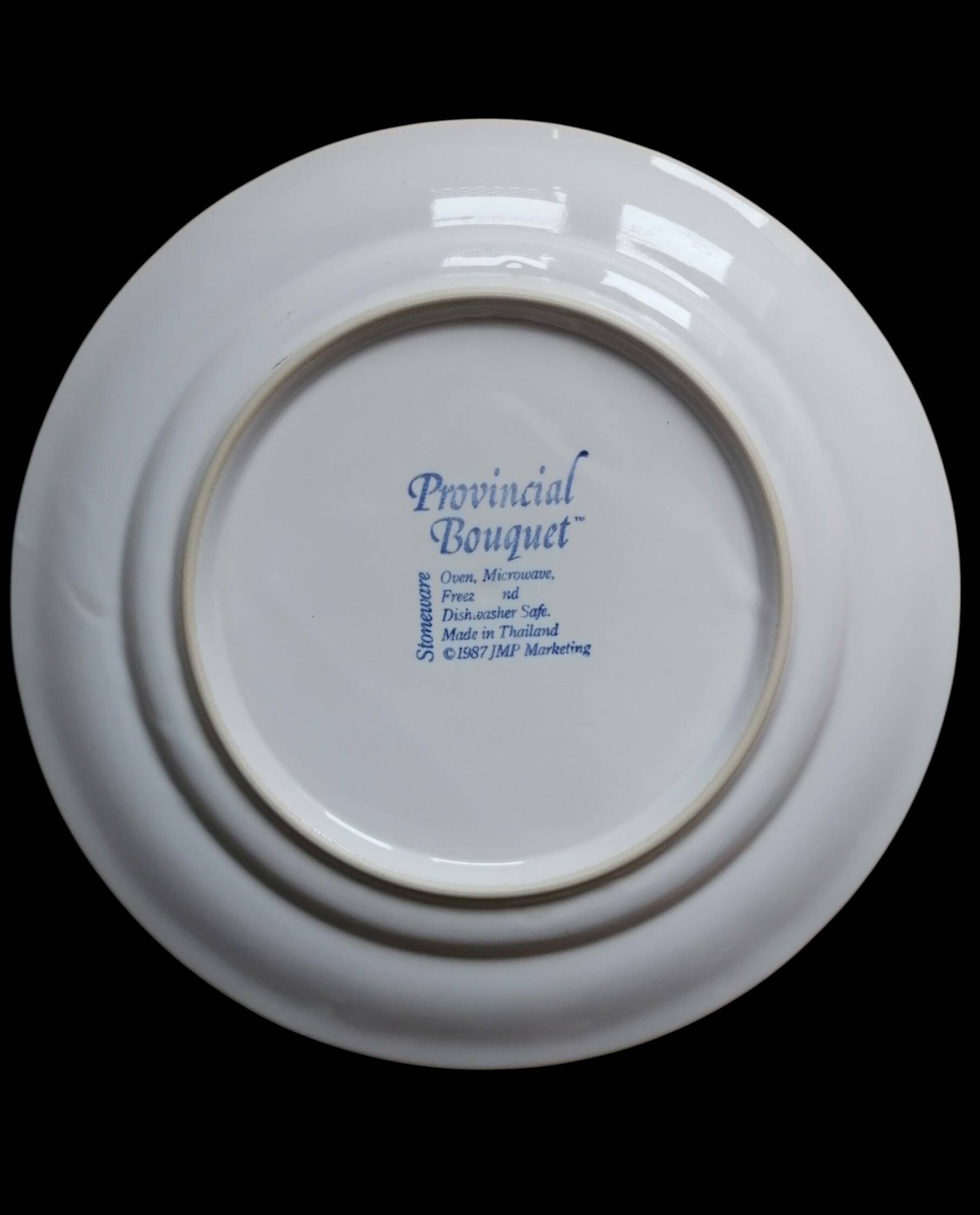 4 plates collection Provençal bouquet