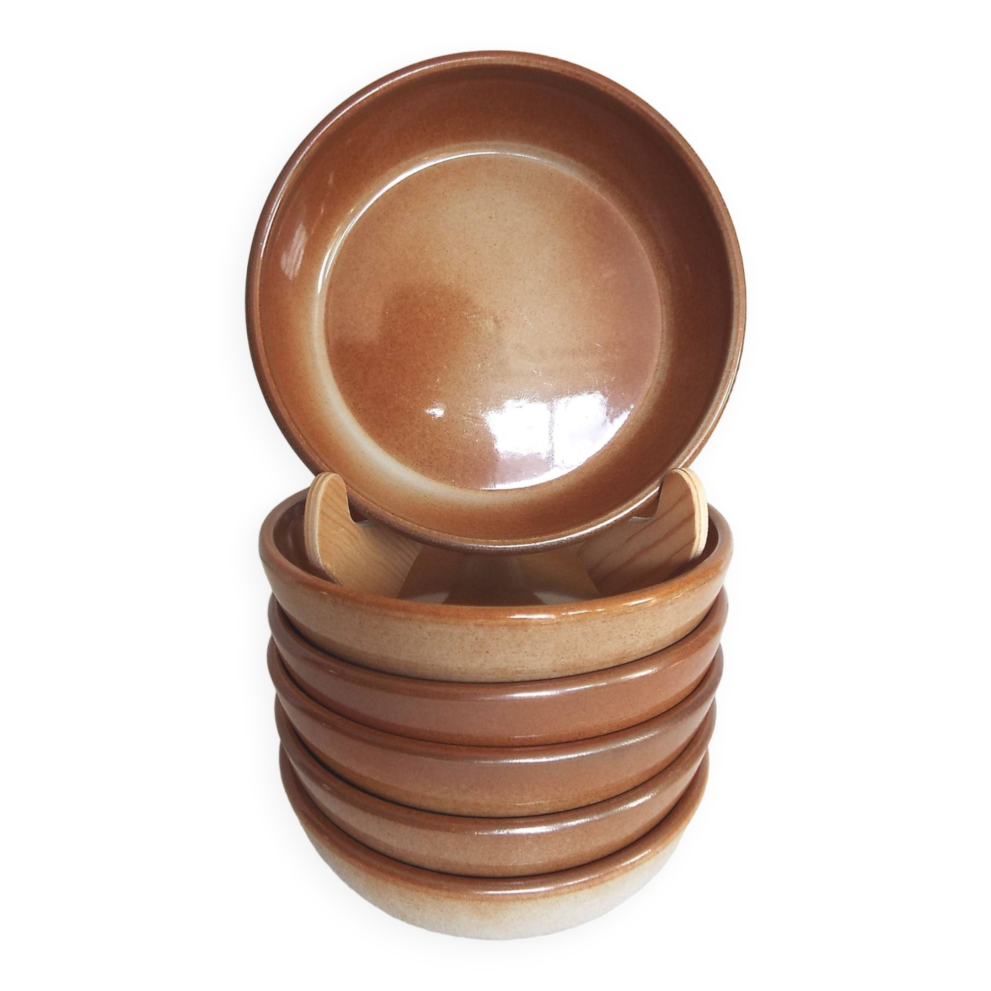 6 hollow plates sandstone Montgolfier