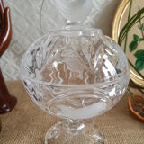 Bonbonnière / sugar Cristal d'Arques - Passerines - vintage