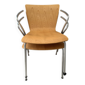 Pair of Vico Duo chairs – Vico Magistretti Fritz Hansen, edition 1997