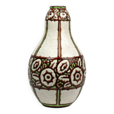 Vase Charles Catteau - Boch Frères Keramis – crackled earthenware, decoration 983