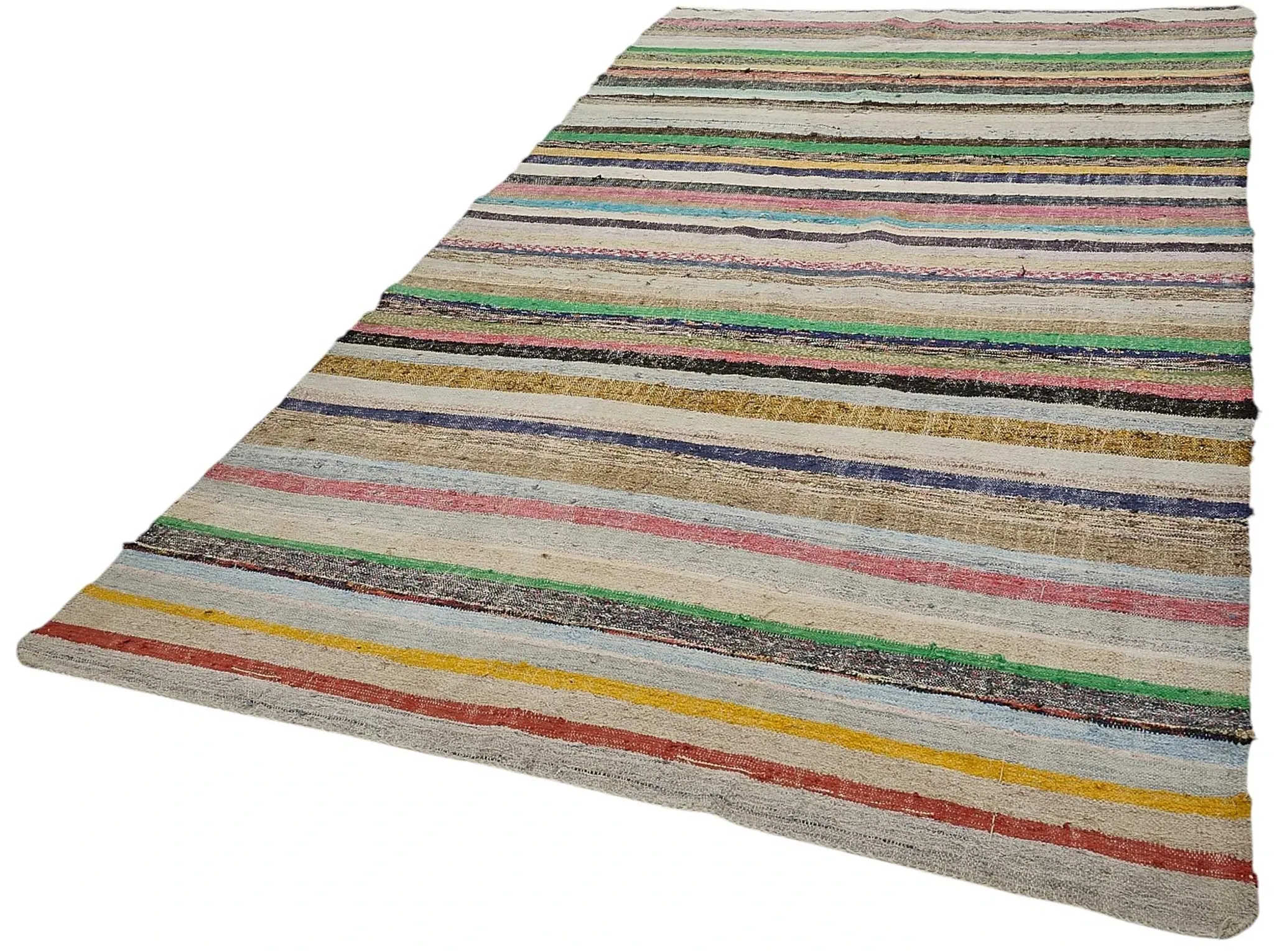 Turkish Handwoven Flatweave Chaput Kilim 176 cm x 318 cm