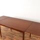 Mid-century Danish teak extendable dining table, 1960s.