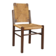 Chaise brutaliste en corde