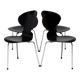 Ensemble de quatre chaises 3100 "Ant" - Arne Jacobsen pour Fritz Hansen, Danemark