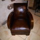Fauteuil clubs art deco cuir