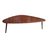 Walnut coffee table Scandinavian design co-edition
