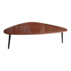 Walnut coffee table Scandinavian design co-edition