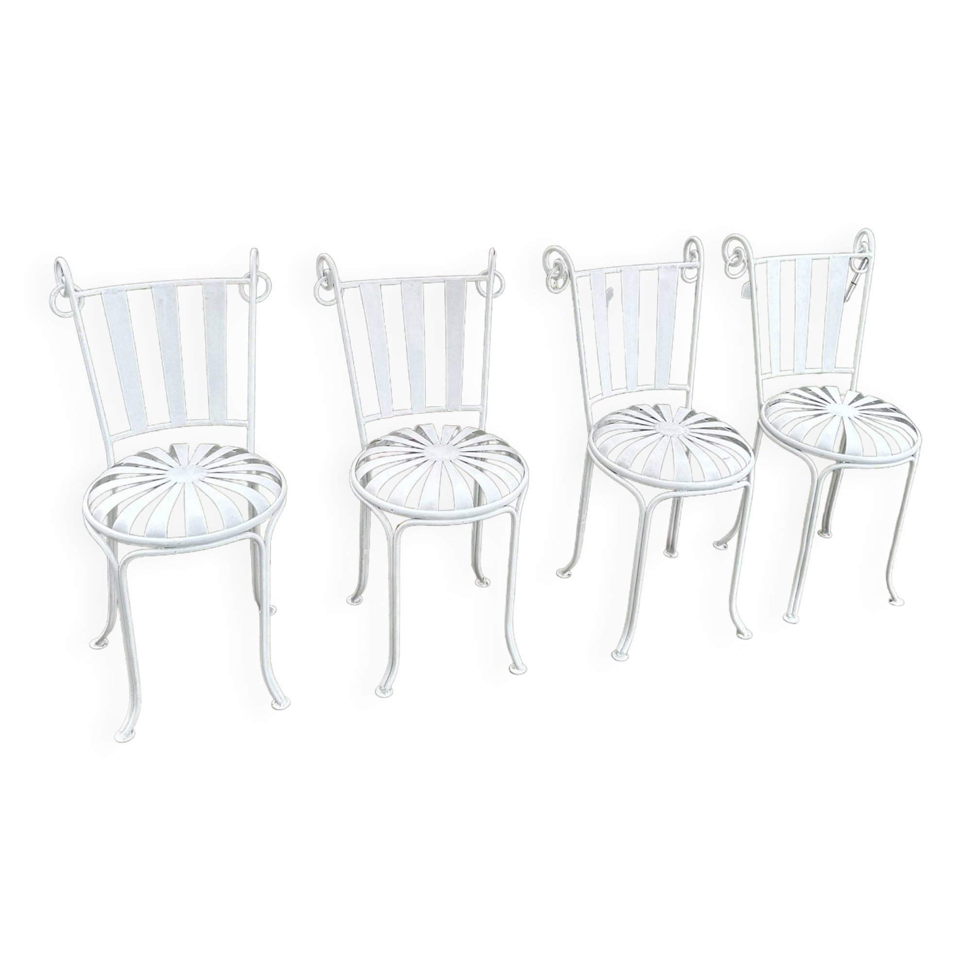 Vintage garden chairs by Francois CARRE