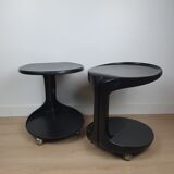 Pair of space age side tables