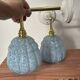 Paire d’appliques murales globes Art Déco