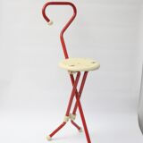 Folding stick stool Ulysse model C.S. by Ivan Loss for Sandrigarden 1981