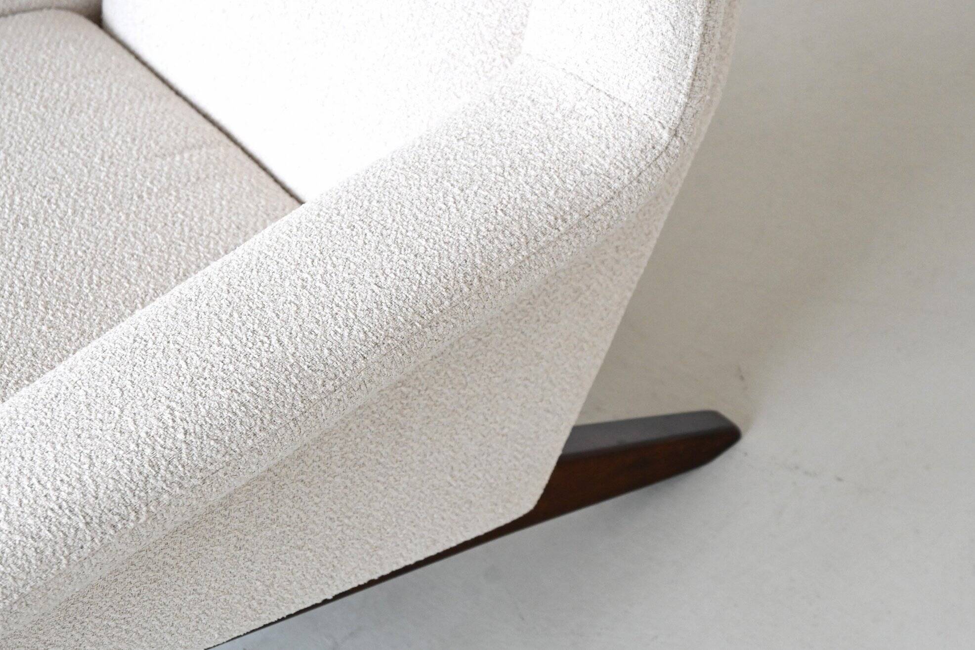 Fauteuil lounge Folke Ohlsson modèle 4410 Fritz Hansen Danemark 1960