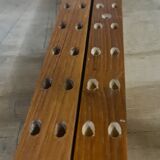 Vintage teak wall system by Poul Cadovious