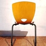 Chaise de cantine vintage