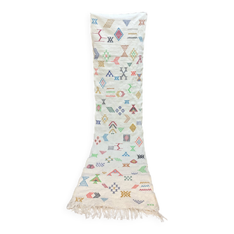 Tapis kilim blanc