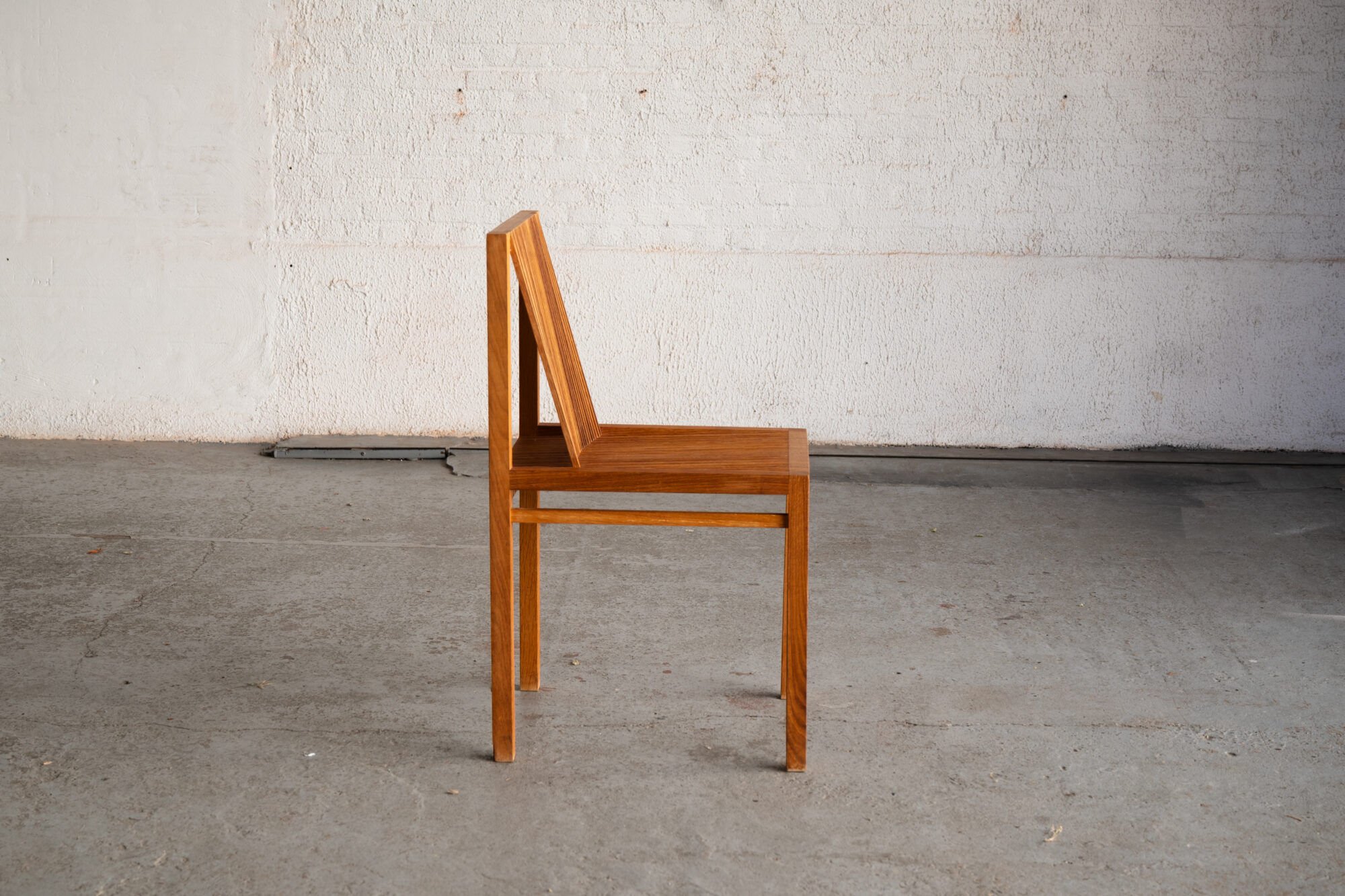 Chaise latérale 'Latjesstoel' par Ruud-Jan Kokke
